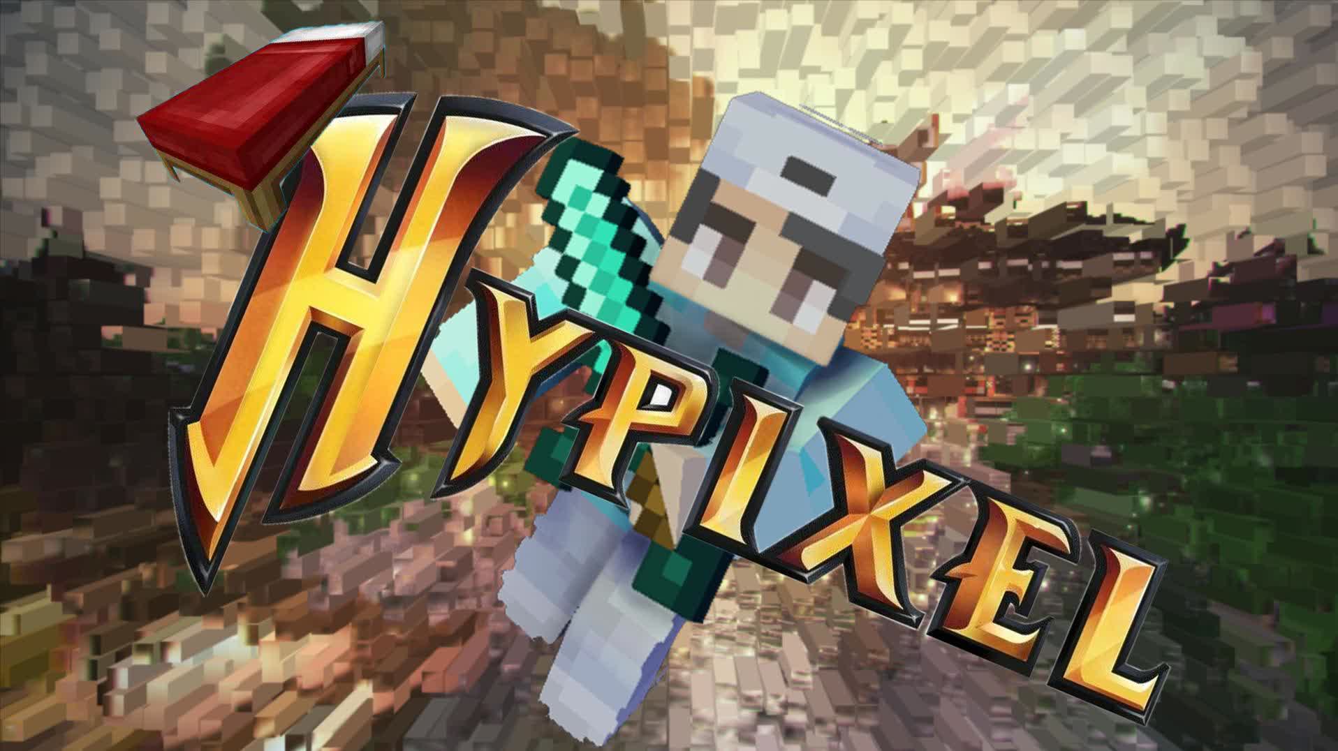 我的世界起床战争 停服前的激情,hypixel疾速模式疾速偷家!