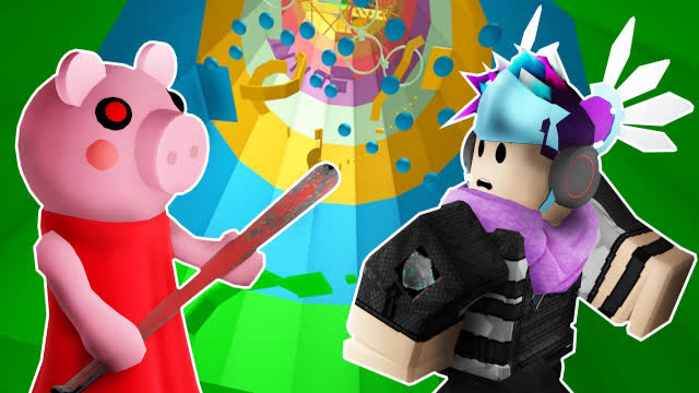 阿火解说roblox罗布乐思:小猪佩奇的肚子里跑酷